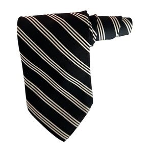 Breuer Striped 100% Silk‎ Tie.